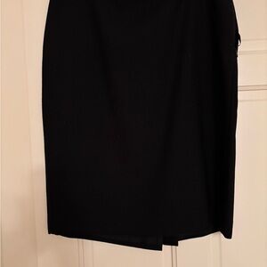 Ralph Lauren Classic Black Pencil Skirt